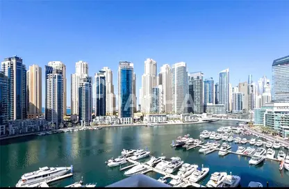 Apartment - 4 Bedrooms - 3 Bathrooms for sale in Marina Sail - Dubai Marina - Dubai