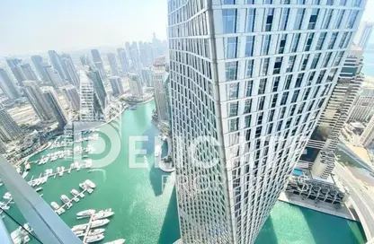 Apartment - 1 Bedroom - 2 Bathrooms for rent in Damac Heights - Dubai Marina - Dubai