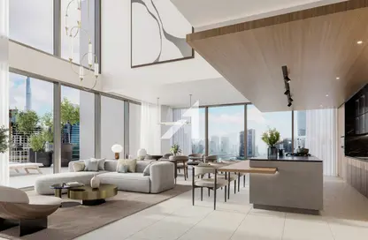 Apartment - 4 Bedrooms - 4 Bathrooms for sale in One River Point - Business Bay - Dubai