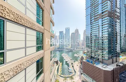 Apartment - 2 Bedrooms - 2 Bathrooms for rent in Al Mass Tower - Emaar 6 Towers - Dubai Marina - Dubai