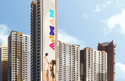 Apartment - Studio - 1 Bathroom for sale in Ajman One Tower 1 - Ajman One - Ajman Downtown - Ajman