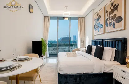 Apartment - Studio - 1 Bathroom for rent in Samana Golf Avenue - Dubai Studio City - Dubai