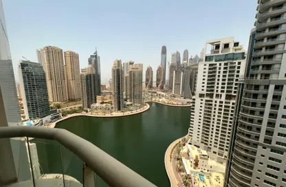 Water View image for: Apartment - 2 Bedrooms - 2 Bathrooms for rent in Marina View Tower A - Marina View - Dubai Marina - Dubai, Image 1