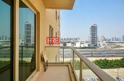 Balcony image for: Apartment - 1 Bedroom - 1 Bathroom for sale in Oakwood Residency - Dubai Production City (IMPZ) - Dubai, Image 1