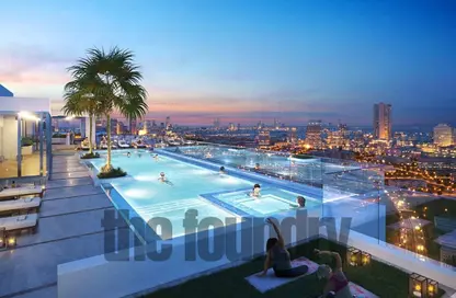 Apartment - 1 Bedroom - 2 Bathrooms for sale in One Park Central - Jumeirah Village Circle - Dubai