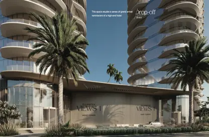 Outdoor Building image for: Apartment - 2 Bedrooms - 3 Bathrooms for sale in Al Hamra Views - Al Hamra Village - Ras Al Khaimah, Image 1