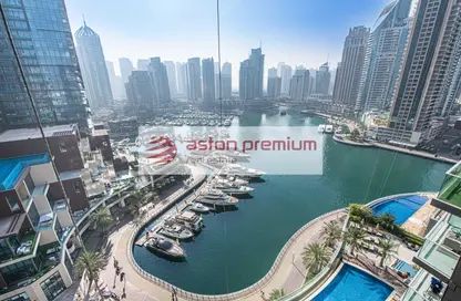 Apartment - 2 Bedrooms - 3 Bathrooms for rent in Damac Heights - Dubai Marina - Dubai