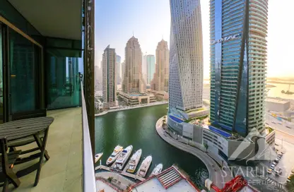 Balcony image for: Apartment - 2 Bedrooms - 3 Bathrooms for sale in Marina Gate 2 - Marina Gate - Dubai Marina - Dubai, Image 1