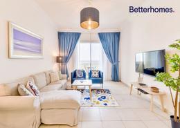 Living Room image for: Apartment - 2 bedrooms - 4 bathrooms for sale in Lake Shore Tower - Lake Allure - Jumeirah Lake Towers - Dubai, Image 1
