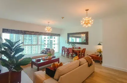 Apartment - 2 Bedrooms - 2 Bathrooms for rent in Saba Tower 2 - JLT Cluster Q - Jumeirah Lake Towers - Dubai