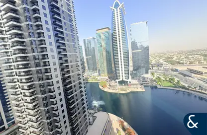 شقة - غرفة نوم - 2 حمامات للايجار في برج أيكون 1 - (JLT) مجمع M - أبراج بحيرة الجميرا - دبي