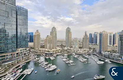 Apartment - 2 Bedrooms - 3 Bathrooms for rent in Iris Blue - Dubai Marina - Dubai