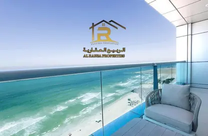 Water View image for: Duplex - 3 Bedrooms - 4 Bathrooms for sale in Ajman Corniche Road - Ajman, Image 1
