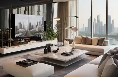 Apartment - 2 Bedrooms - 2 Bathrooms for sale in Golf Greens 1 - Tower A - Golf Greens - DAMAC Hills - Dubai