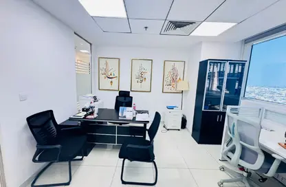 Business Centre - Studio - 4 Bathrooms for rent in Aspin Tower - Sheikh Zayed Road - Dubai
