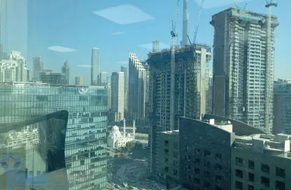 Office Space - Studio - 1 Bathroom for rent in The Binary Tower - Business Bay - Dubai