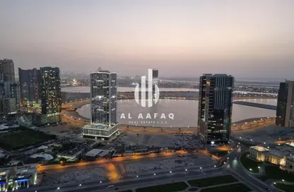 Apartment - 2 Bedrooms - 3 Bathrooms for rent in Danat Al Khan Tower - Al Khan Lagoon - Al Khan - Sharjah