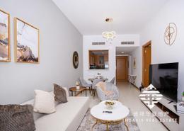 Living / Dining Room image for: Apartment - 1 bedroom - 1 bathroom for rent in Iris Blue - Dubai Marina - Dubai, Image 1