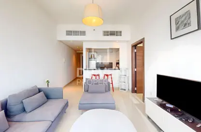 Apartment - 1 Bedroom - 2 Bathrooms for rent in Silverene Tower B - Silverene - Dubai Marina - Dubai