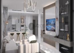 صورةغرفة المعيشة لـ: شقة - 3 غرف نوم - 3 حمامات للبيع في بن غاطي كريست - قرية الجميرا سركل - دبي, صورة 1