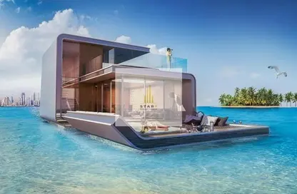 صورة لـ حوض سباحة شقة - 2 غرف نوم - 3 حمامات للبيع في فلوتينغ سيهورس - جزر العالم - دبي ، صورة رقم 1