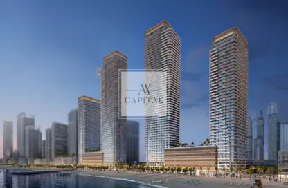 Apartment - 2 Bedrooms - 3 Bathrooms for sale in Seapoint - EMAAR Beachfront - Dubai Harbour - Dubai