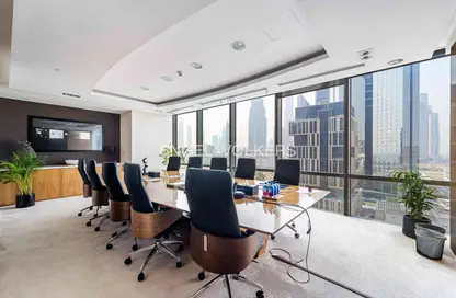 Office Space - Studio - 1 Bathroom for rent in North Tower - Emirates Financial Towers - DIFC - Dubai