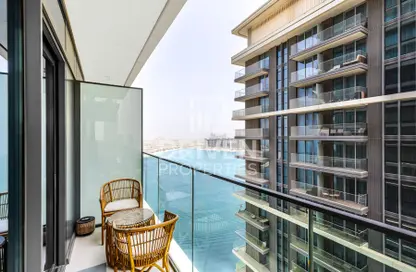 Apartment - 1 Bedroom - 1 Bathroom for rent in Beach Vista - EMAAR Beachfront - Dubai Harbour - Dubai