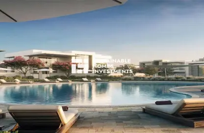Pool image for: Villa - 4 Bedrooms - 7 Bathrooms for sale in Saadiyat Reserve - Saadiyat Island - Abu Dhabi, Image 1