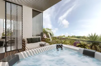 Terrace image for: Villa - 6 Bedrooms - 7 Bathrooms for sale in Terra Golf Collection - Jumeirah Golf Estates - Dubai, Image 1