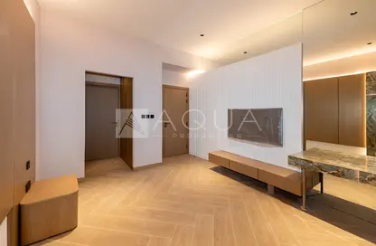 Living Room image for: Apartment - 3 Bedrooms - 3 Bathrooms for sale in The Central Downtown - Arjan - Dubai, Image 1