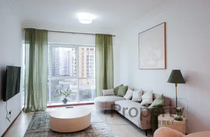 شقة - غرفة نوم - 2 حمامات للايجار في برج ماج214 - (JLT) مجمع R - أبراج بحيرة الجميرا - دبي