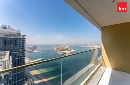 Apartment - 4 Bedrooms - 5 Bathrooms for rent in Grand Bleu Tower 2 - EMAAR Beachfront - Dubai Harbour - Dubai