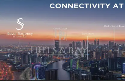 Apartment - 1 Bedroom - 2 Bathrooms for sale in Royal Regency - Business Bay - Dubai