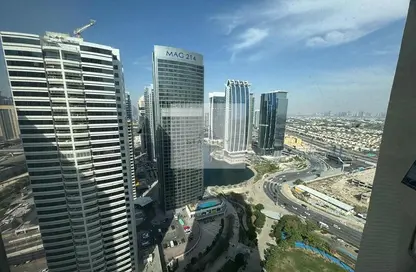 شقة - غرفة نوم - 1 حمام للايجار في بوابة دبي الجديدة 1 - (JLT) مجمع Q - أبراج بحيرة الجميرا - دبي