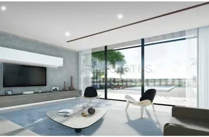 Living Room image for: Villa - 3 Bedrooms - 4 Bathrooms for sale in Falcon Island - Al Hamra Village - Ras Al Khaimah, Image 1