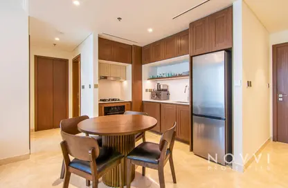 Apartment - 1 Bedroom - 1 Bathroom for rent in Palace Beach Residence - EMAAR Beachfront - Dubai Harbour - Dubai