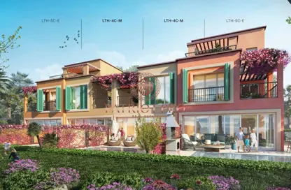 Townhouse - 4 Bedrooms - 3 Bathrooms for sale in Nice - Damac Lagoons - Dubai