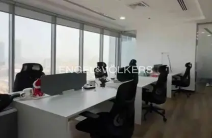 Office Space - Studio - 1 Bathroom for rent in I Rise Tower - Barsha Heights (Tecom) - Dubai