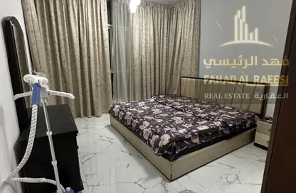 Apartment - 2 Bedrooms - 2 Bathrooms for rent in Oasis Tower - Al Rashidiya 1 - Al Rashidiya - Ajman