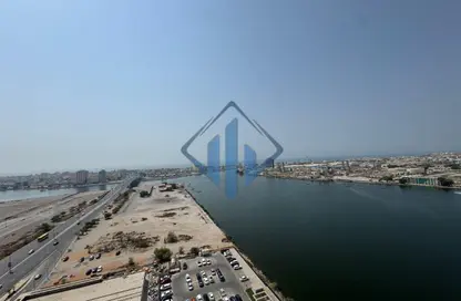 شقة - غرفة نوم - 2 حمامات للايجار في برج جلفار السكني - ابراج جلفار - النخيل - رأس الخيمة