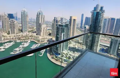 Apartment - 3 Bedrooms - 3 Bathrooms for rent in No.9 - Dubai Marina - Dubai