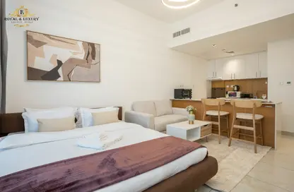 Apartment - Studio - 1 Bathroom for rent in The Square Tower - Jumeirah Village Circle - Dubai