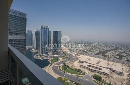 شقة - غرفة نوم - 1 حمام للايجار في بوابة دبي الجديدة 1 - (JLT) مجمع Q - أبراج بحيرة الجميرا - دبي