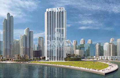 Apartment - 1 Bedroom - 1 Bathroom for sale in Peninsula Two - Peninsula - Business Bay - Dubai