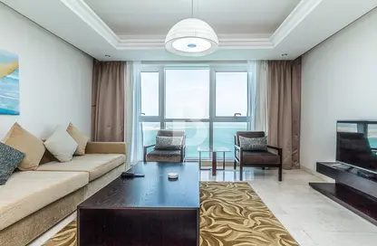 Living Room image for: Apartment - 2 Bedrooms - 3 Bathrooms for rent in Meera MAAM Residence - Corniche Road - Abu Dhabi, Image 1