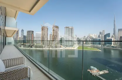 Apartment - 3 Bedrooms - 4 Bathrooms for rent in Intercontinental Residences Business Bay - Business Bay - Dubai