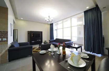 Living / Dining Room image for: Apartment - 1 Bedroom - 2 Bathrooms for rent in Dubai Investment Park - Dubai, Image 1