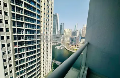 شقة - 2 غرف نوم - 2 حمامات للايجار في رصيف المارينا 2 - مارينا وارف - دبي مارينا - دبي