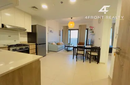 Kitchen image for: Apartment - 1 Bedroom - 1 Bathroom for rent in Sobha Hartland Waves - Sobha Hartland - Mohammed Bin Rashid City - Dubai, Image 1